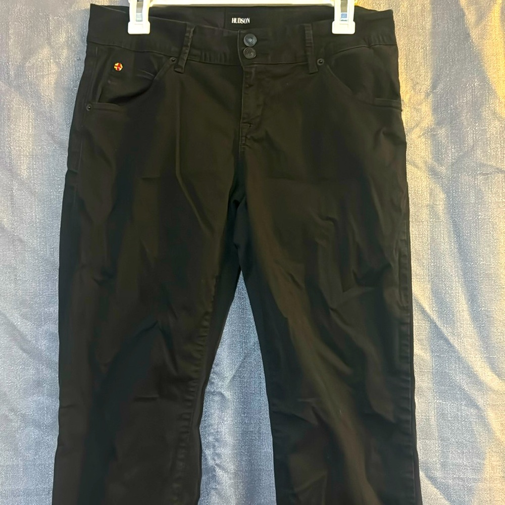 Hudson black flare jeans size 29